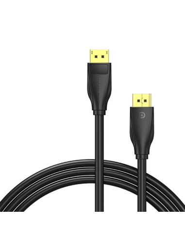 CABLE DISPLAYPORT 1.4 8K VENTION DP/M - DP/M 1.5M BLACK