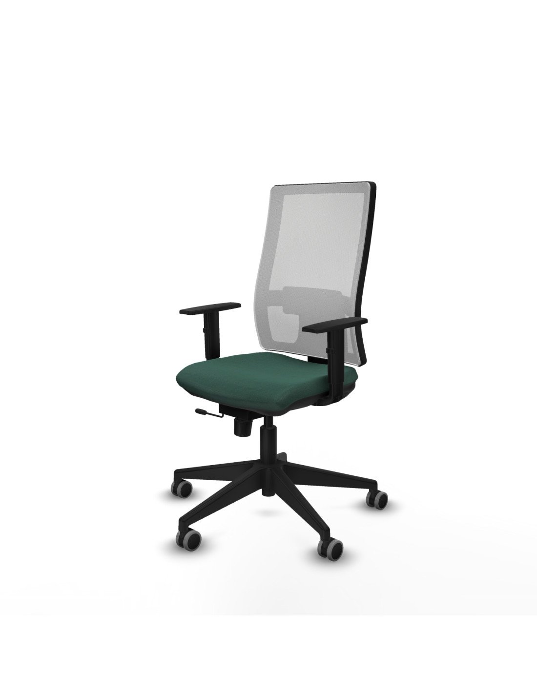 Piqueras y Crespo Horna traslack malla blanca bali verde botella brazos 1D base piramidal  ruedas 65mm engomadas