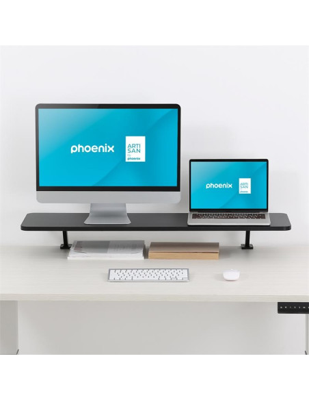 SOPORTE ELEVADOR PHOENIX DE MONITOR RISER PRO 20KG BLACK