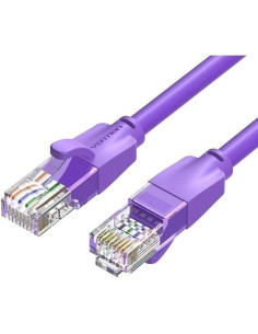 CABLE DE RED CAT.6 UTP 1M VENTION PURPLE