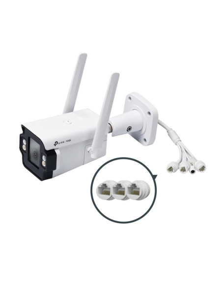 CAMARA IP TP-LINK INSIGHT BULLET EXTERIOR 4G 4MP 4MM COLOR IP67 H.265+
