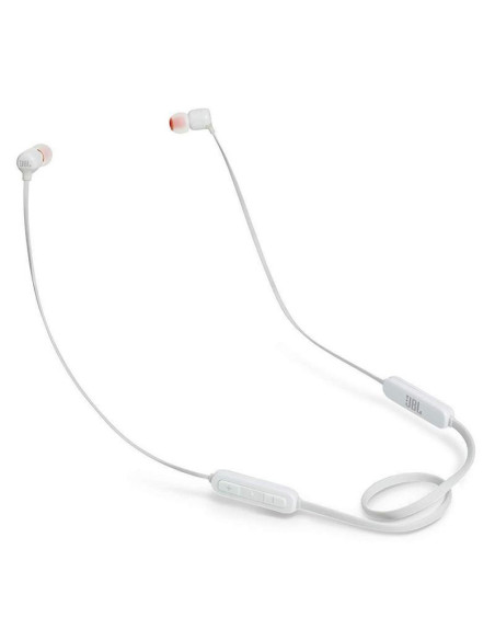 AURICULARES + MICROFONO JBL TUNE 110 IN EAR AUX WHITE