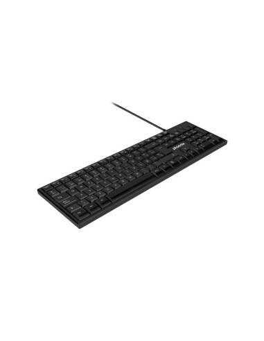 TECLADO PHOENIX K100 USB MULTIMEDIA BLACK