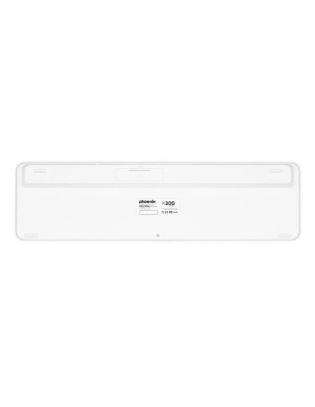 TECLADO PHOENIX K300 MULTIDISPOSITIVO WIRELESS WHITE