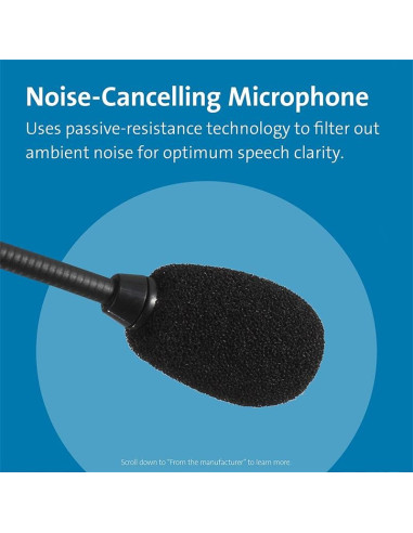 AURICULARES + MICROFONO KENSINGTON K97457WW HI-FI USB-C BLACK