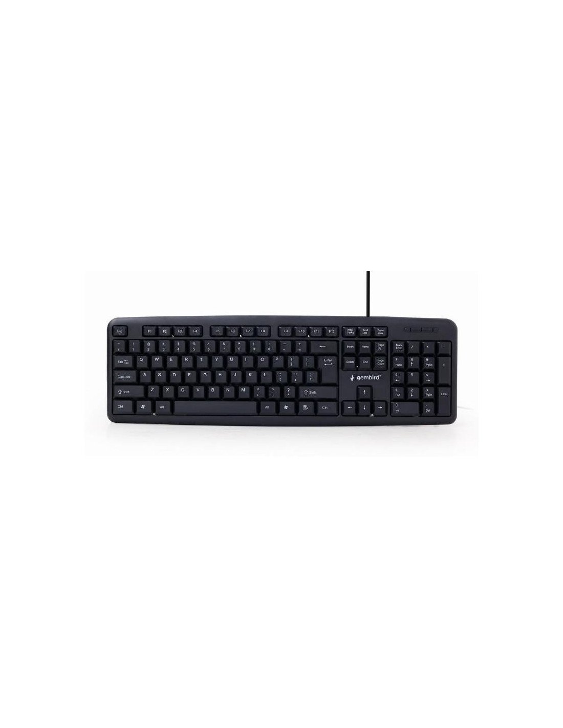 TECLADO GEMBIRD USB BLACK