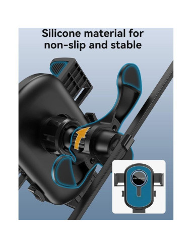SOPORTE VENTION KCVB0 COCHE PARA SMARTPHONE 4.7-7.2 VENTOSA BLACK