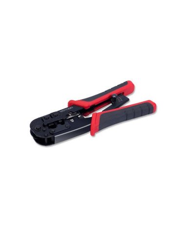 CRIMPADORA VENTION METALICA RJ45 BLACK/RED