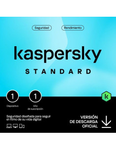 ANTIVIRUS KASPERSKY STANDARD 1YEAR 1L PC/MAC/ANDROID/IOS