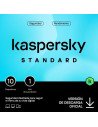 ANTIVIRUS KASPERSKY STANDARD 1YEAR 10L PC/MAC/ANDROID/IOS