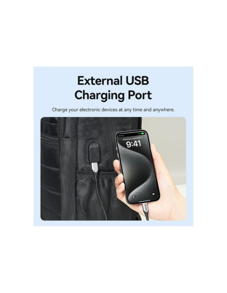 MOCHILA VENTION 14-17 18L IMPERMEABLE BLACK