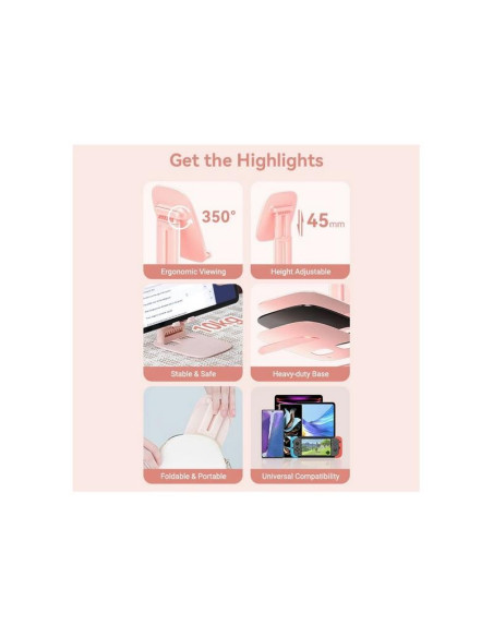 SOPORTE VENTION SOBREMESA PARA SMARTPHONE/TABLET 4-12.9 BLUE