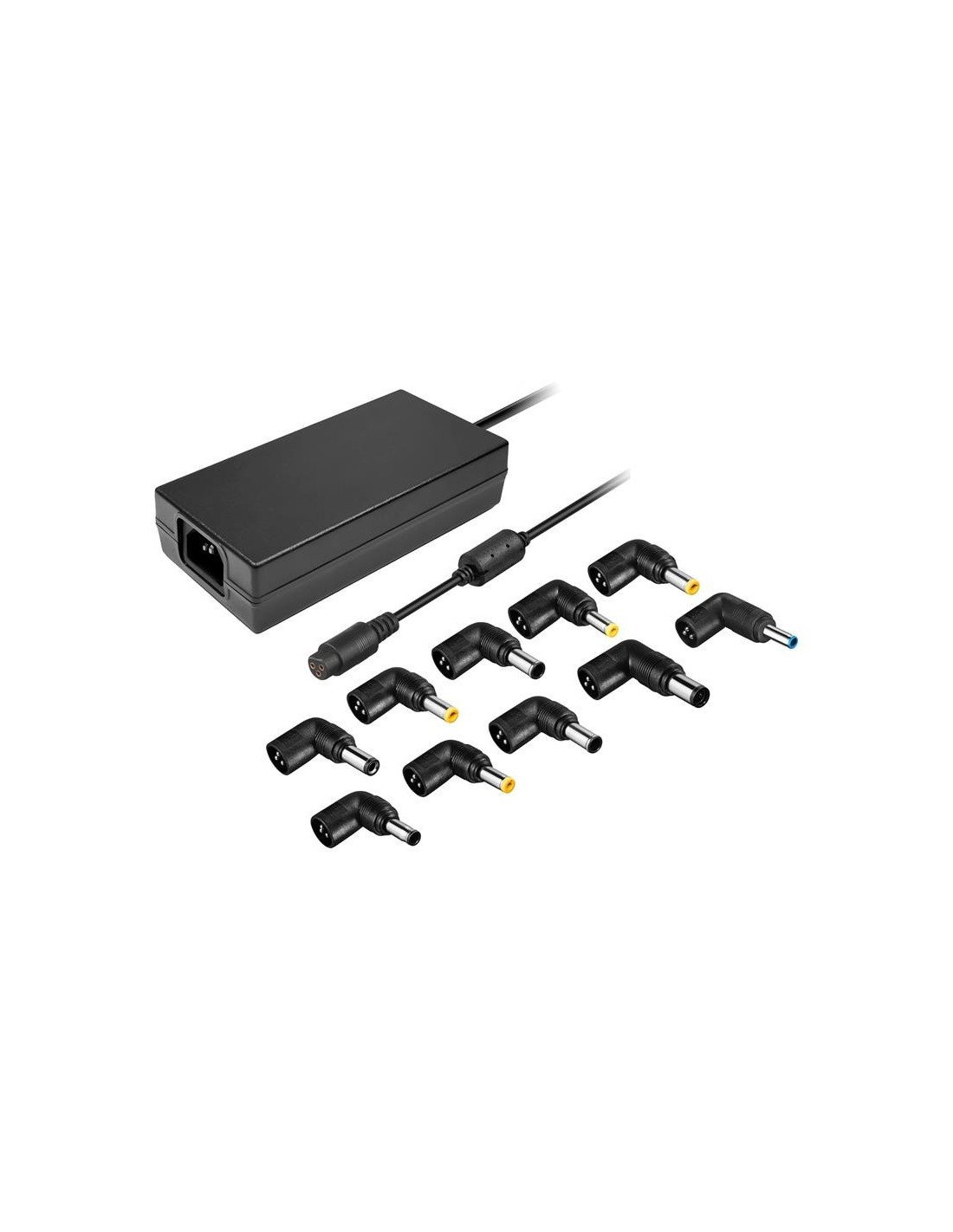 CARGADOR PORTATIL LEOTEC 120W AUTOMATICO + 10 CONECTORES 12-20V