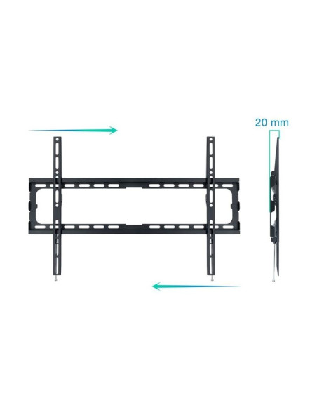 SOPORTE TV MONITOR TOOQ 37-80 45KG BLACK