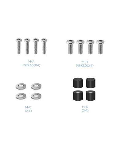 SOPORTE TV MONITOR TOOQ 32-55 40KG BLACK