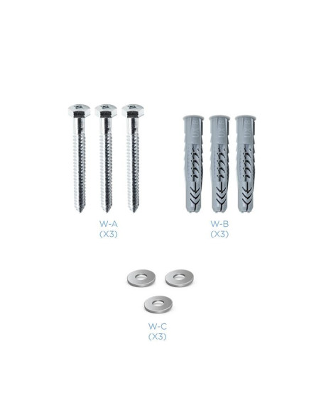 SOPORTE PARED TV/MONITOR TOOQ 32-55 40KG INCLINABLE BLACK