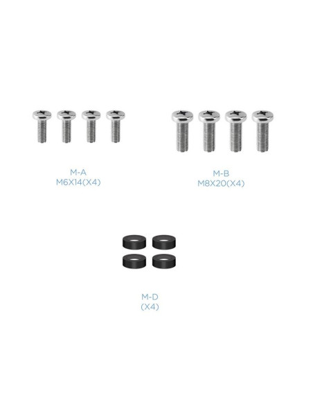 SOPORTE TV MONITOR TOOQ 23-55 30KG INCLINABLE/GIRATORIO