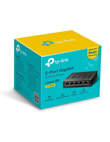 SWITCH TP-LINK GIGABIT 5 PUERTOS LS1005G