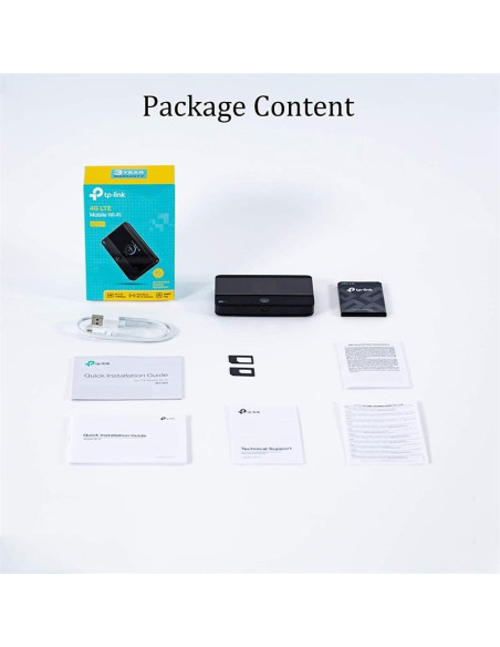 WIRELESS ROUTER TP-LINK M7350 3G/4G 150MBPS