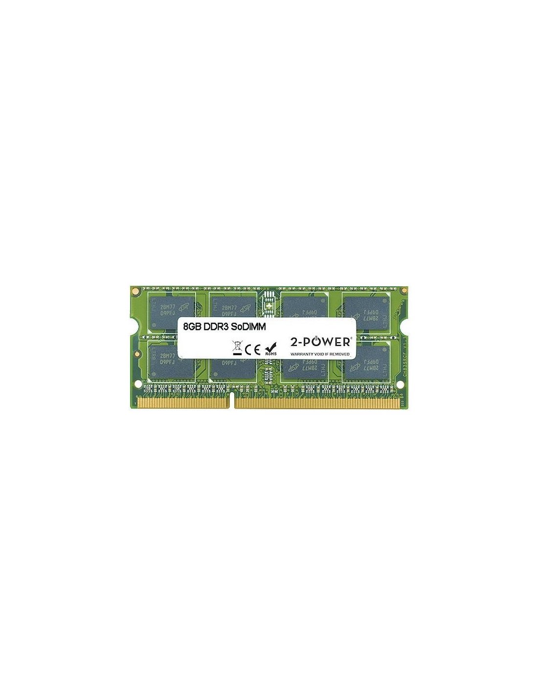 MEMORIA SODIMM 8GB 2-POWER DDR3L 1066MHZ/ 1333MHZ/ 1600MHZ 1.35V