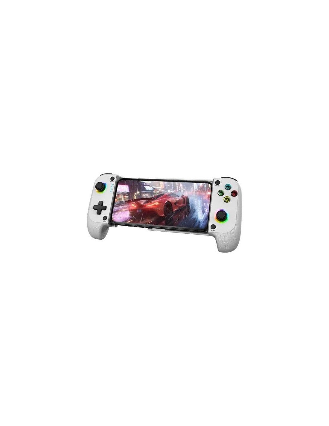 MANDO MARS GAMING GAMEPAD PARA SMARTPHONE WIRELESS RGB WHITE