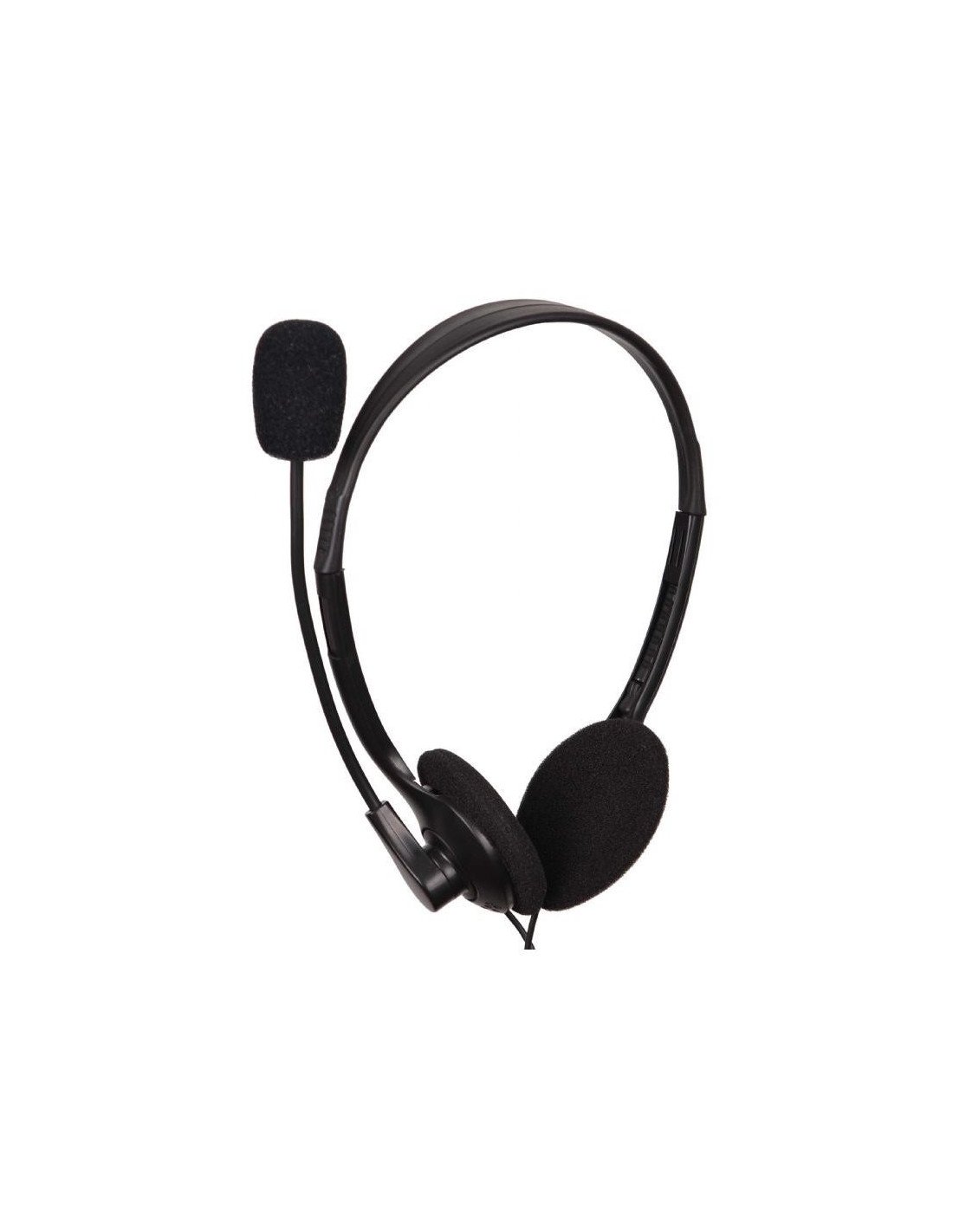 AURICULARES + MICROFONO GEMBIRD MHS-123 BLACK