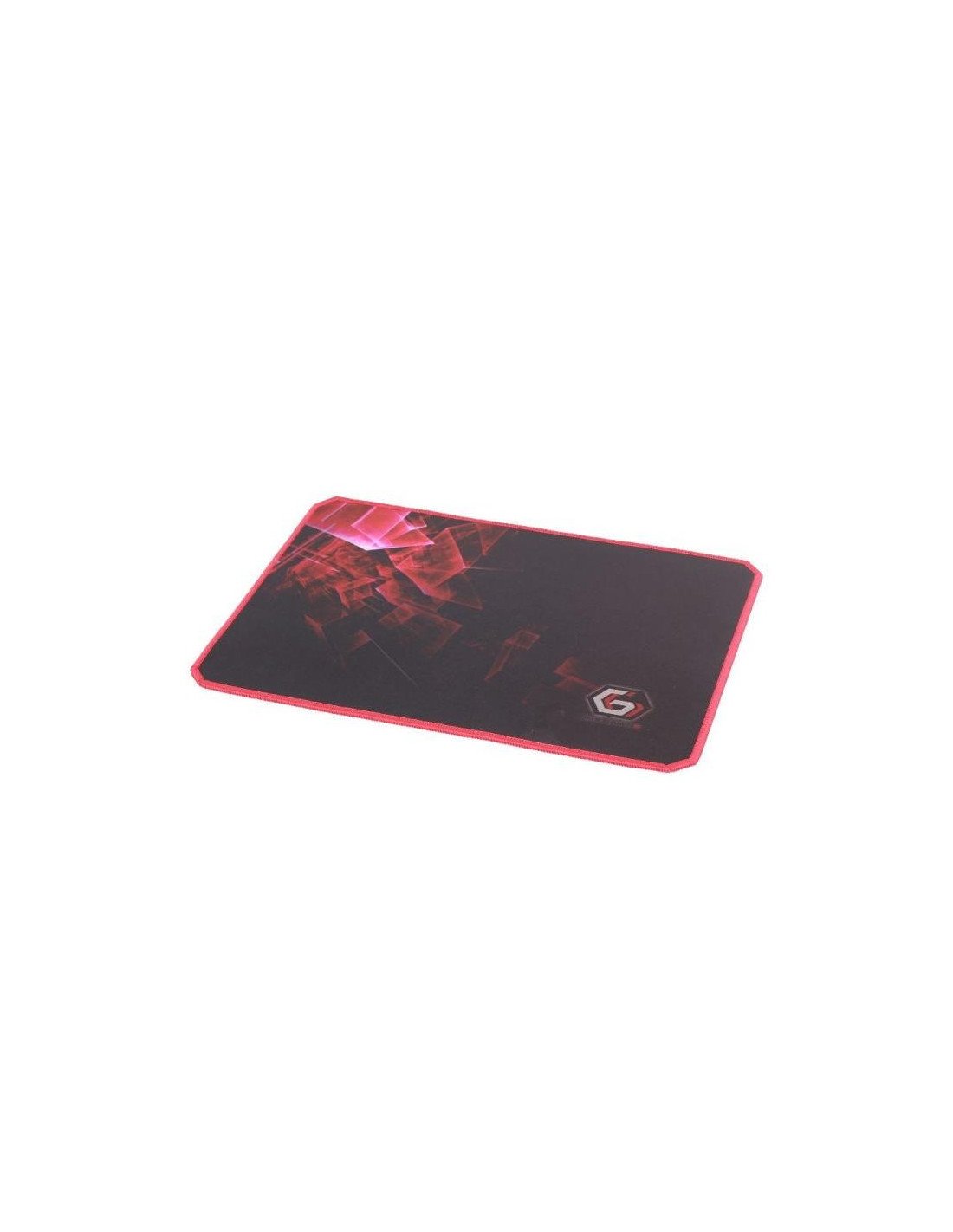 ALFOMBRILLA GEMBIRD GAMING L 400X450MM BLACK/RED