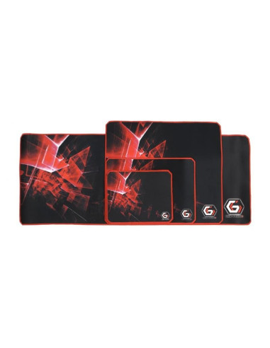 ALFOMBRILLA GEMBIRD GAMING M 250X350MM BLACK/RED