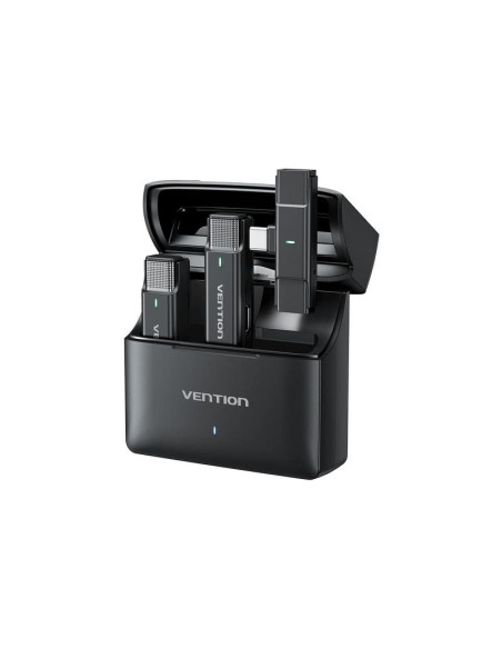 MICROFONO VENTION USB-C LAVALIER 2 MICROFONOS PINZA WIRELESS