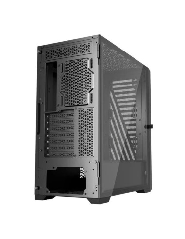CAJA ORDENADOR GAMING PHOENIX ARTISAN NOBLE BLACK FRONTAL MADERA ATX