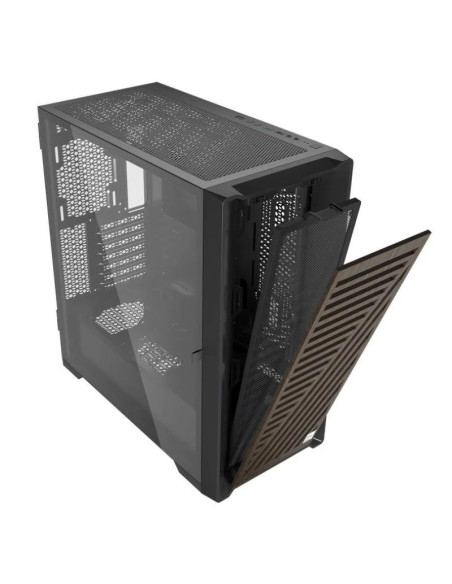 CAJA ORDENADOR GAMING PHOENIX ARTISAN NOBLE BLACK FRONTAL MADERA ATX