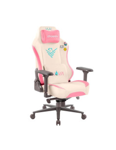 SILLA GAMING PHOENIX NOVA CUERO CREAM EDITION WHITE/PINK 2