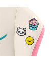 SILLA GAMING PHOENIX NOVA CUERO CREAM EDITION WHITE/PINK