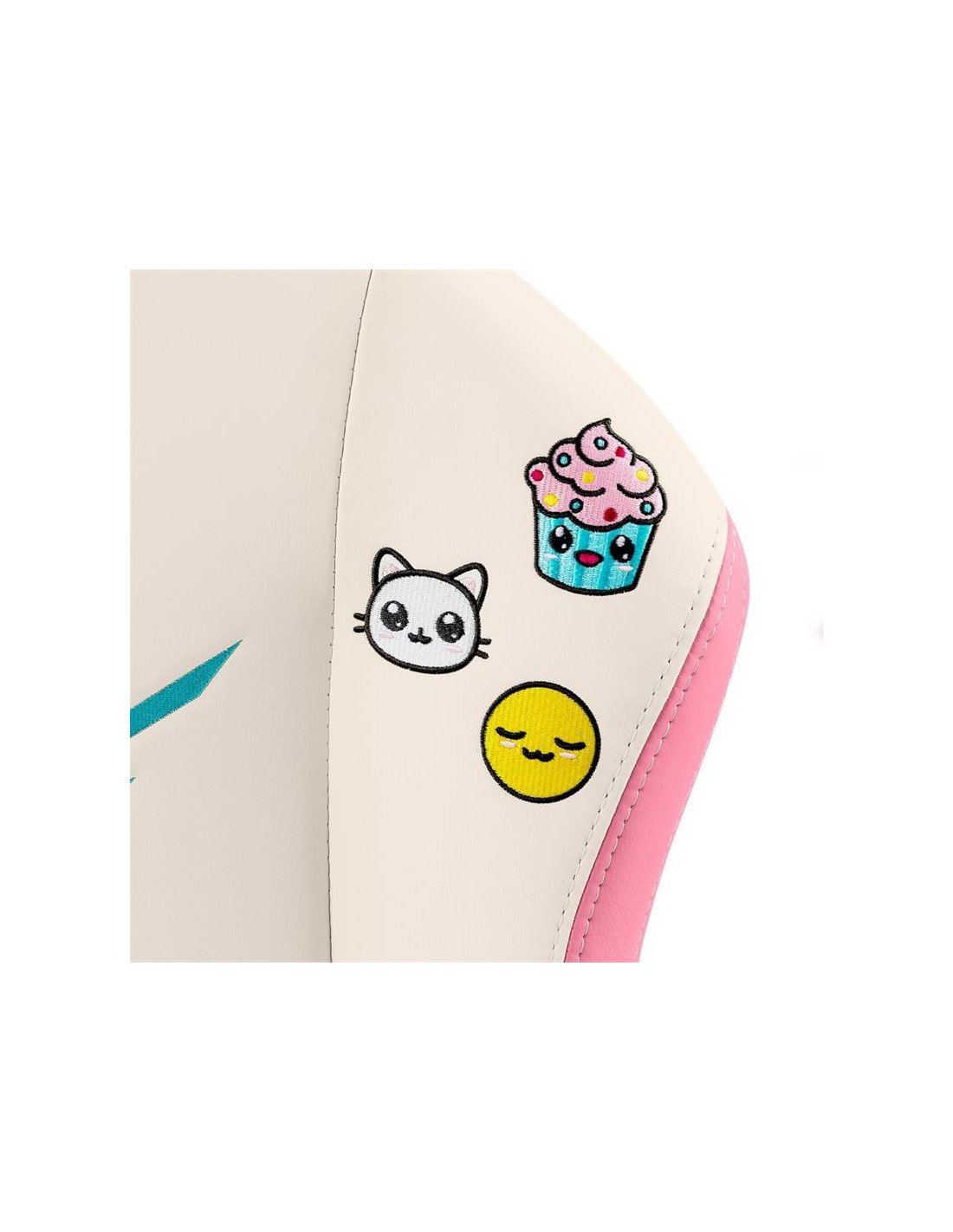 SILLA GAMING PHOENIX NOVA CUERO CREAM EDITION WHITE/PINK