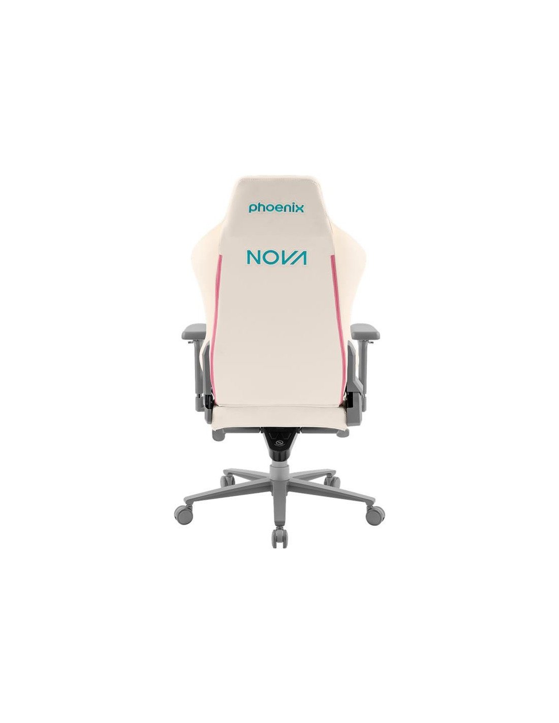 SILLA GAMING PHOENIX NOVA CUERO CREAM EDITION WHITE/PINK