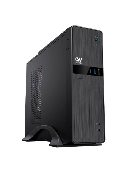 CAJA ORDENADOR ONEWAY POLARIS SLIM SFF + FUENTE USB-C USB-A + LECTOR TARJET