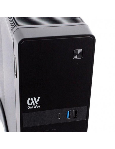 CAJA ORDENADOR ONEWAY POLARIS SLIM SFF + FUENTE USB-C USB-A + LECTOR TARJET