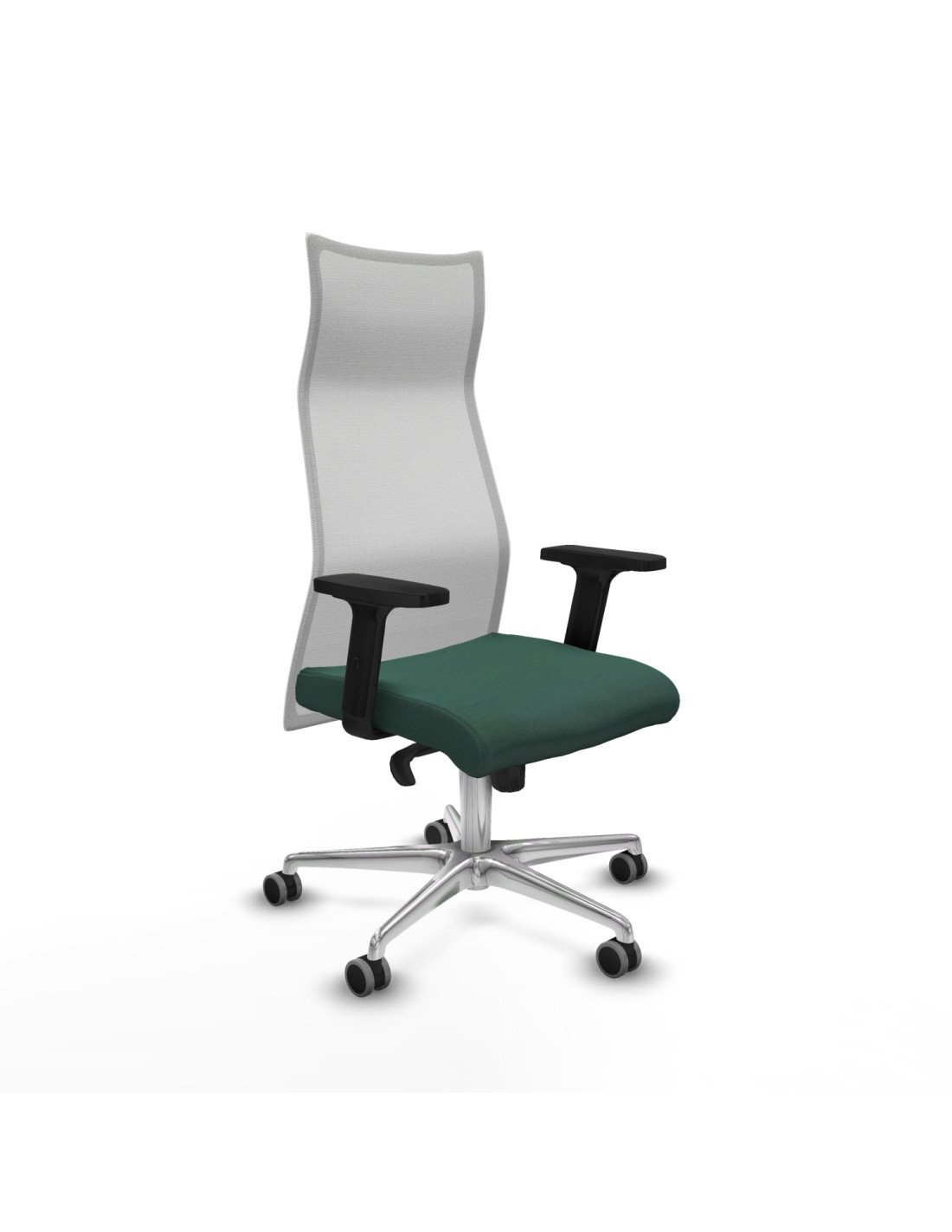 Piqueras y Crespo Albacete malla sincro malla blanca bali verde botella brazos 2D base aluminio ruedas 65mm engomadas