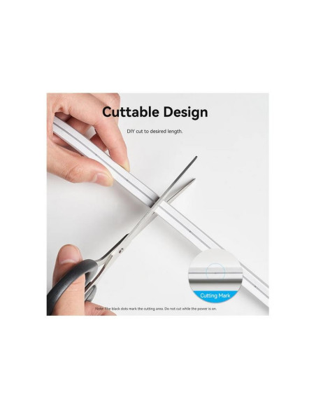 TIRA LED VENTION SILICONA NEON RGB CONTROL REMOTO 5V 5M