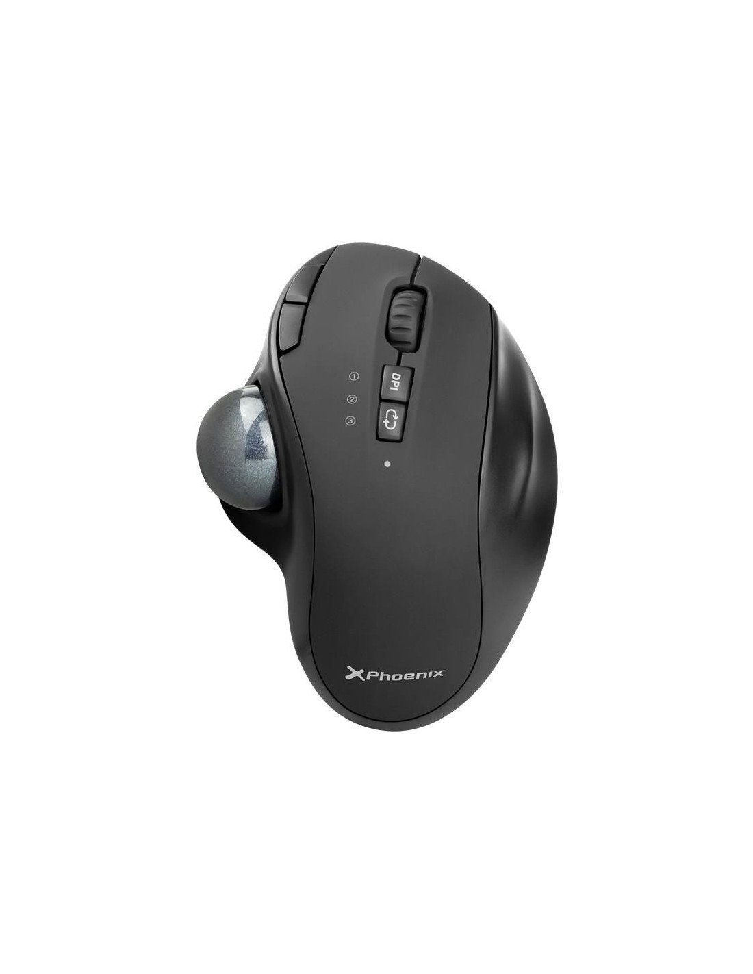 RATON PHOENIX ERGONOMICO TRACKBALL WIRELESS BLACK