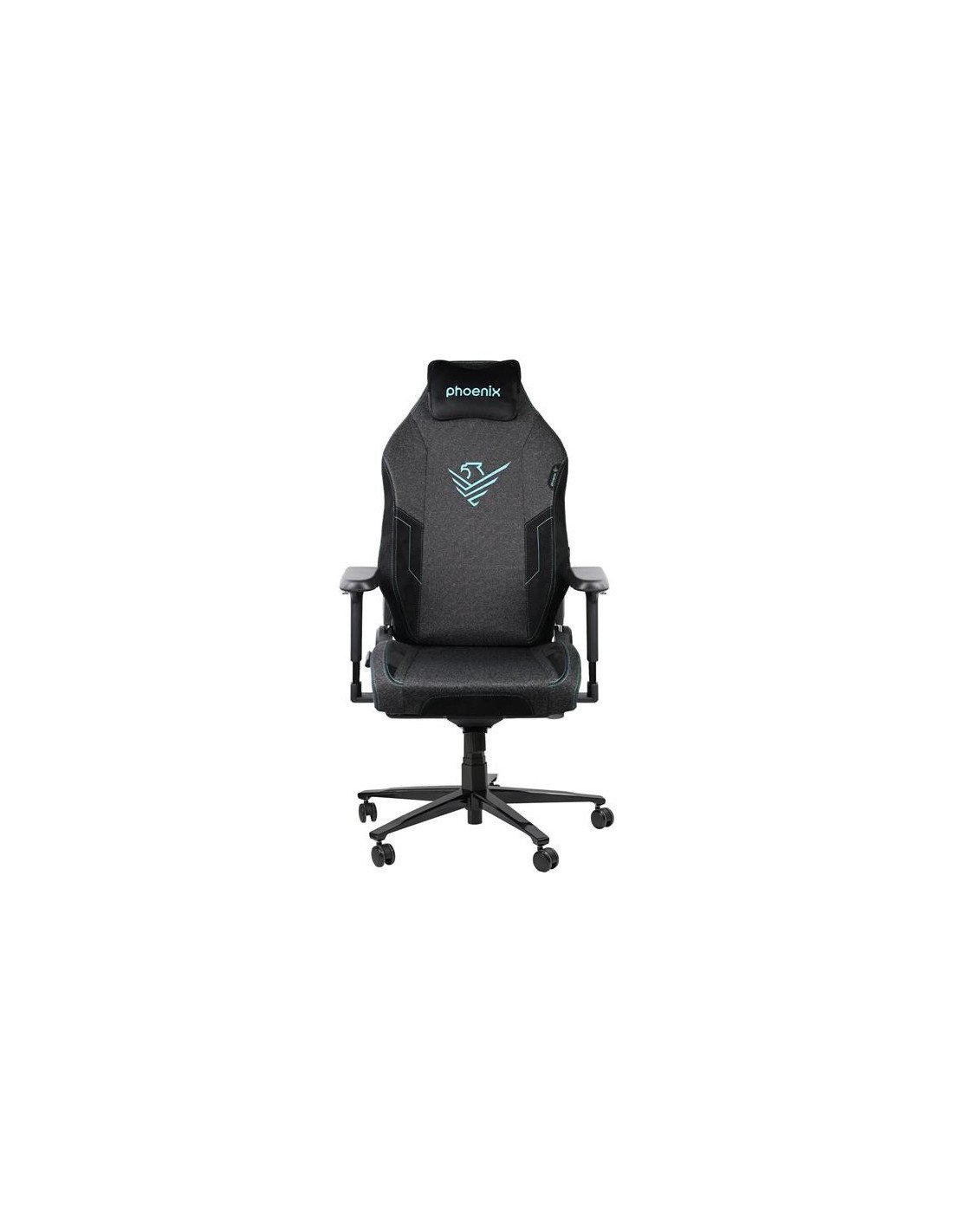 SILLA GAMING PHOENIX TELA MONARCH TALLA XL BLACK/BLUE
