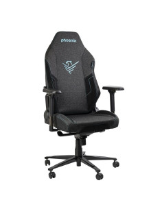 SILLA GAMING PHOENIX TELA MONARCH TALLA XL BLACK/BLUE 2