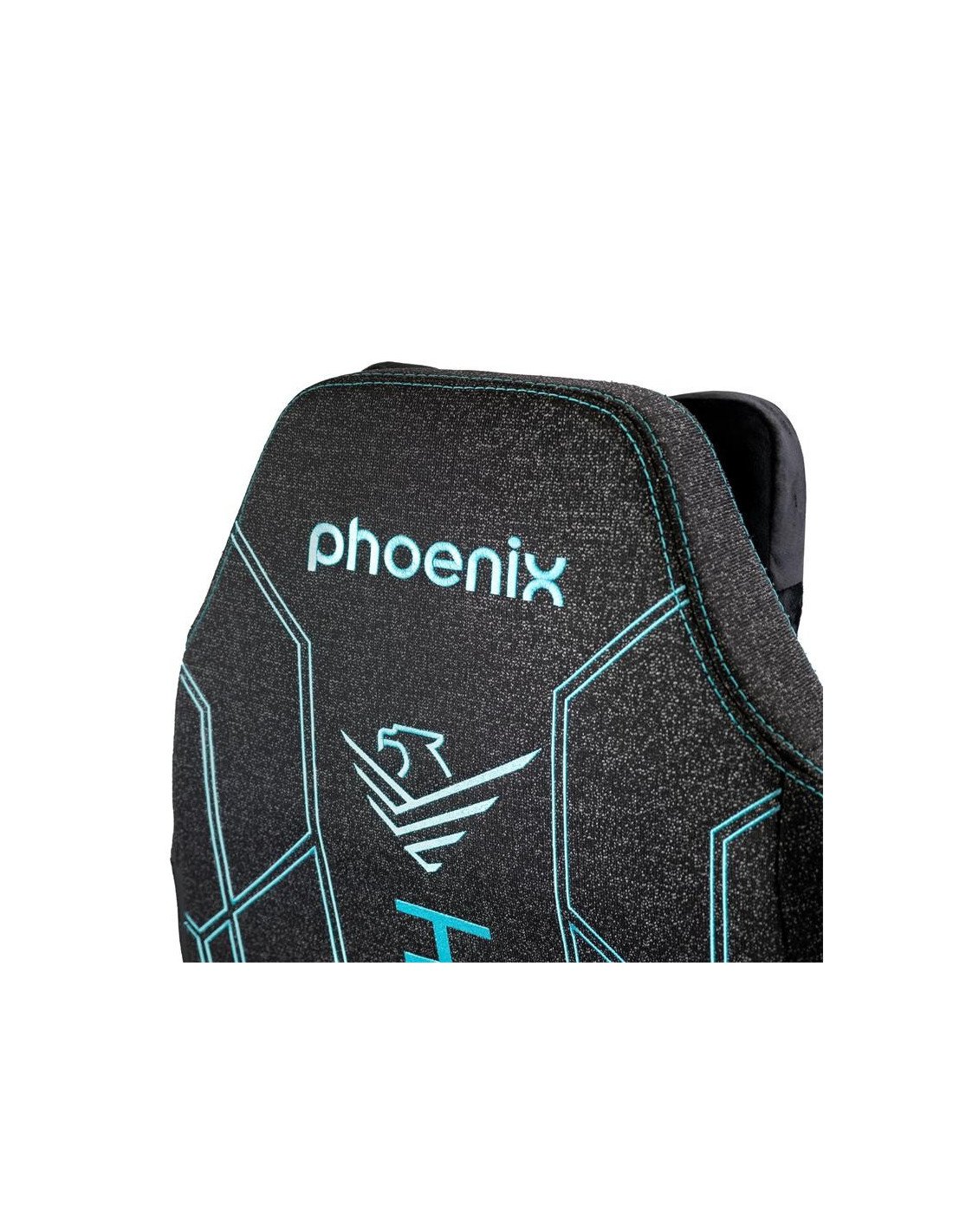 SILLA GAMING PHOENIX TELA MONARCH TALLA XL BLACK/BLUE