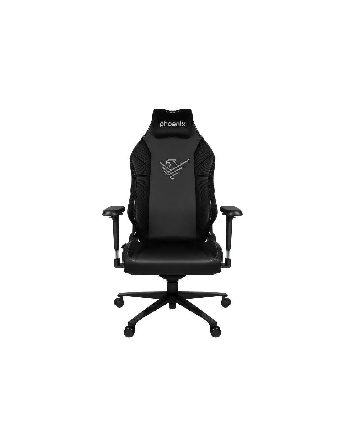 SILLA GAMING PHOENIX CUERO MONARCH TALLA XL BLACK