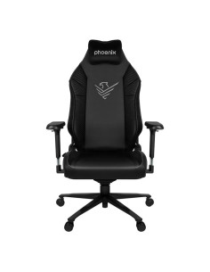 SILLA GAMING PHOENIX CUERO MONARCH TALLA R BLACK
