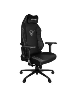 SILLA GAMING PHOENIX CUERO MONARCH TALLA R BLACK 2