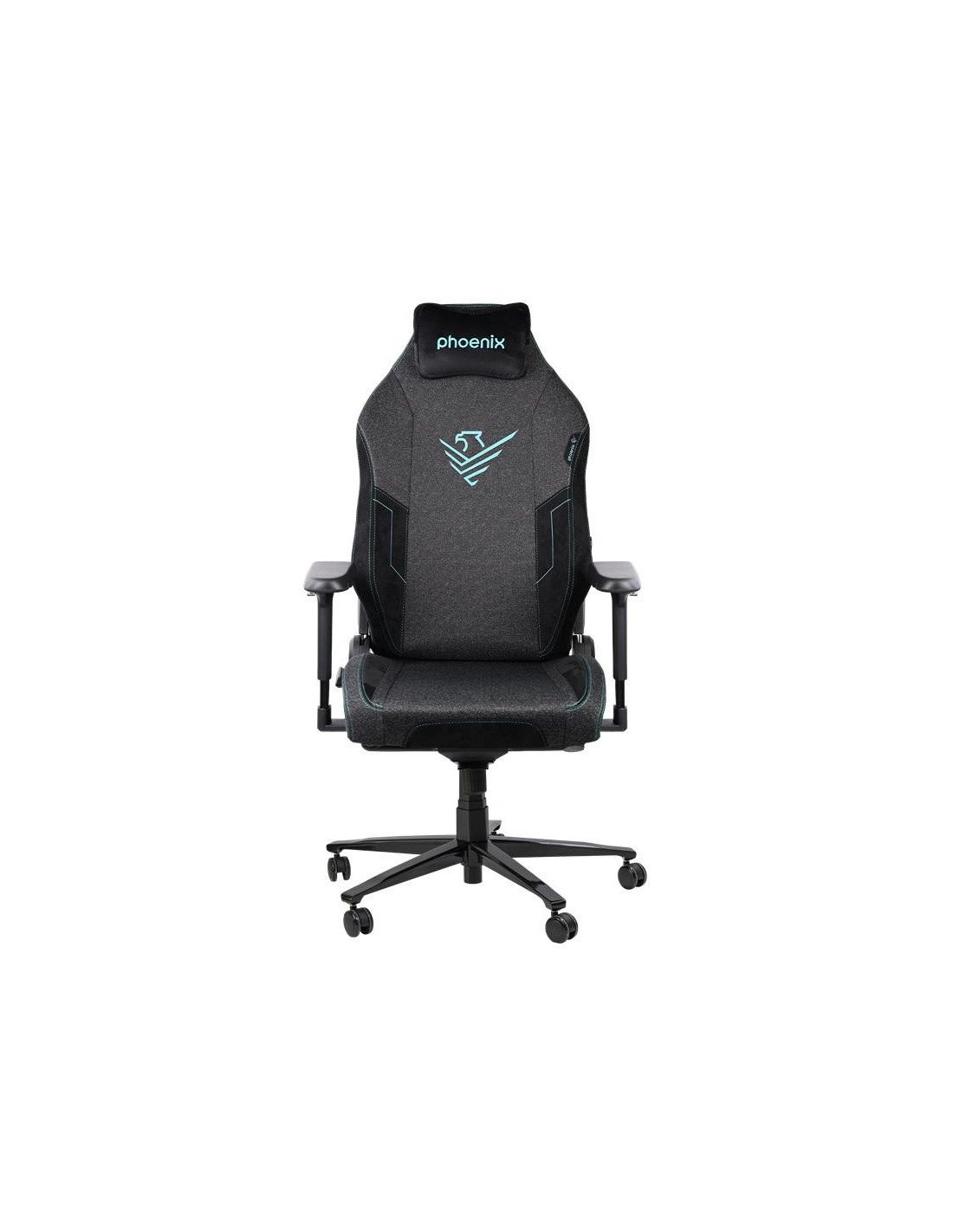 SILLA GAMING PHOENIX TELA MONARCH TALLA R BLACK/BLUE