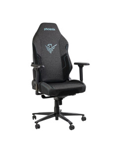 SILLA GAMING PHOENIX TELA MONARCH TALLA R BLACK/BLUE 2
