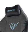 SILLA GAMING PHOENIX TELA MONARCH TALLA R BLACK/BLUE