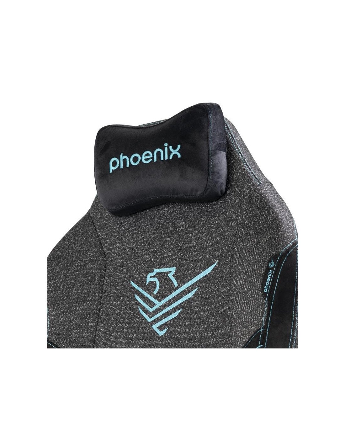 SILLA GAMING PHOENIX TELA MONARCH TALLA R BLACK/BLUE